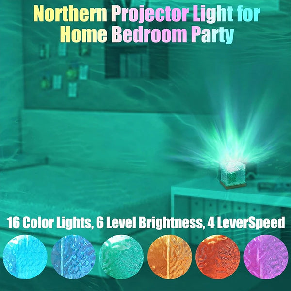 Aurora Ocean Wave Glow Ambient Lamp